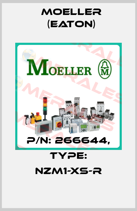 p/n: 266644, Type: NZM1-XS-R Moeller (Eaton)