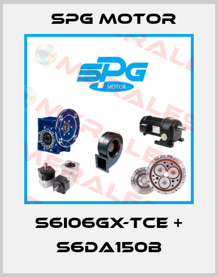 S6I06GX-TCE + S6DA150B Spg Motor