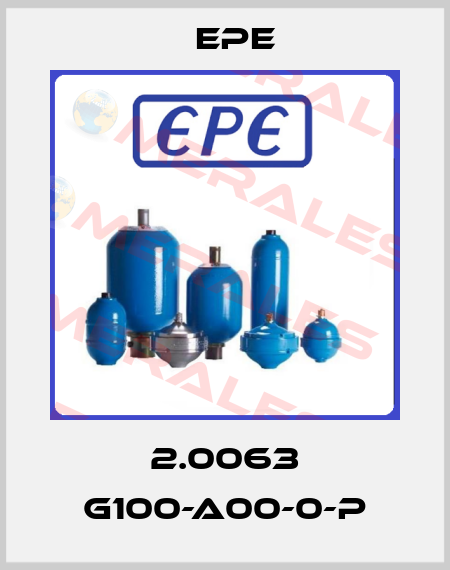 2.0063 G100-A00-0-P Epe