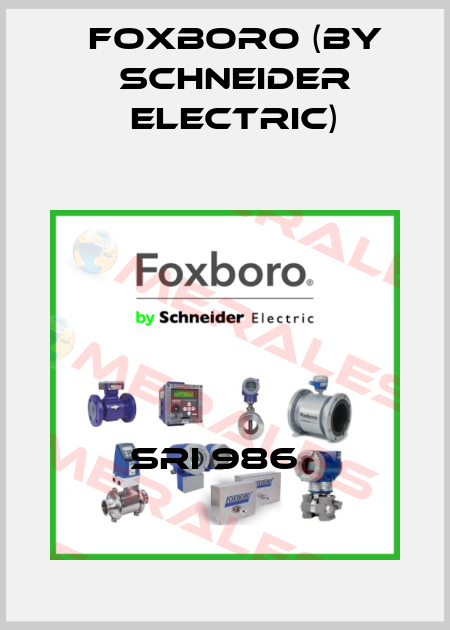 SRI 986   Foxboro (by Schneider Electric)