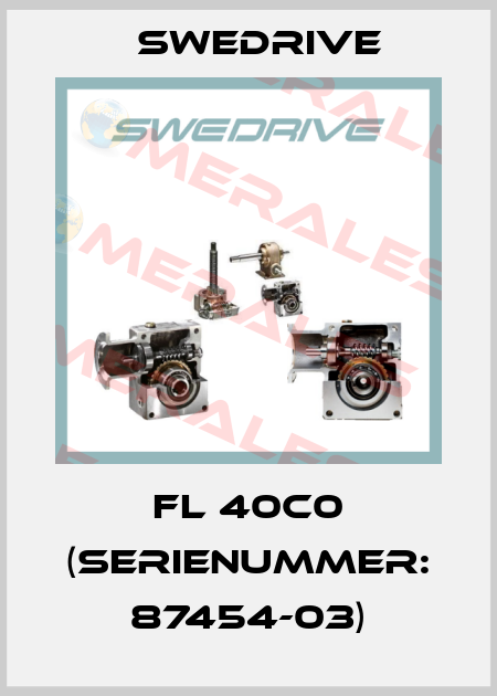 FL 40C0 (Serienummer: 87454-03) Swedrive