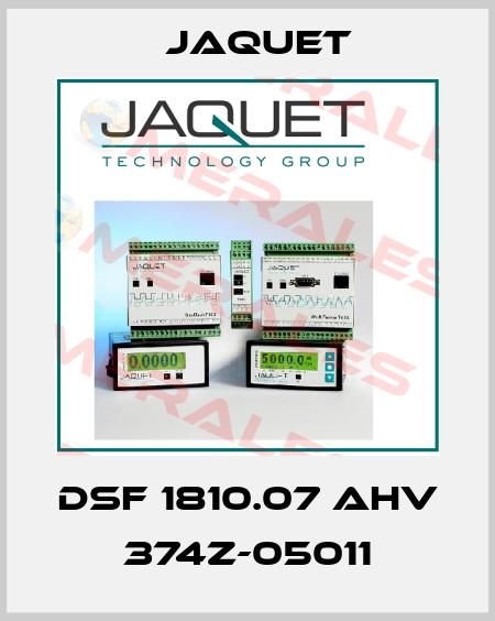 DSF 1810.07 AHV 374z-05011 Jaquet
