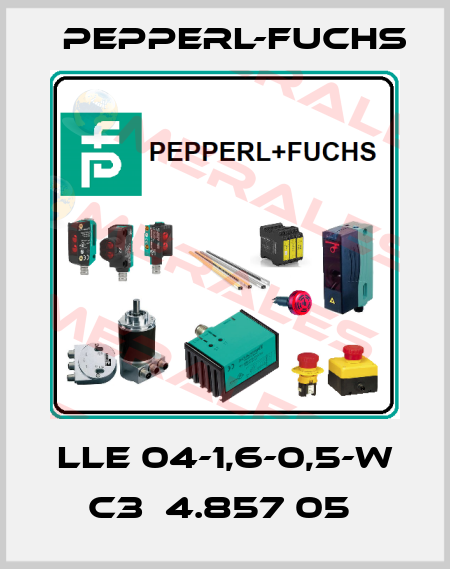 LLE 04-1,6-0,5-W C3  4.857 05  Pepperl-Fuchs