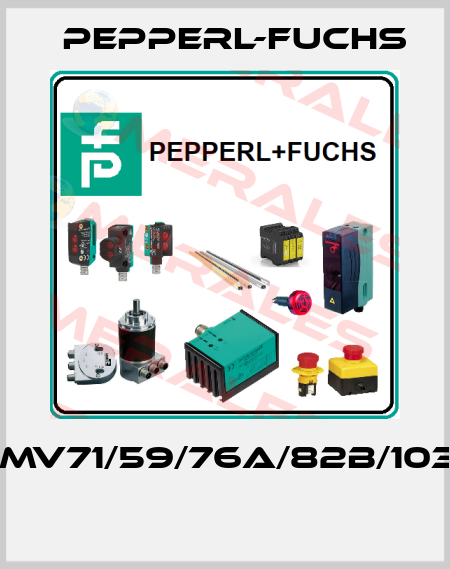 M71/MV71/59/76a/82b/103/143  Pepperl-Fuchs
