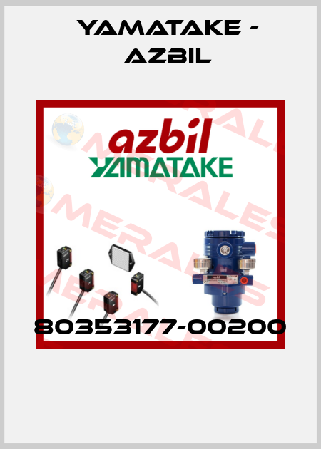 80353177-00200  Yamatake - Azbil