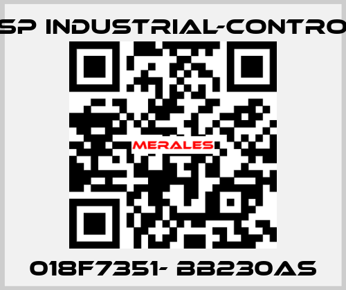 018F7351- BB230AS  JSP Industrial-Control