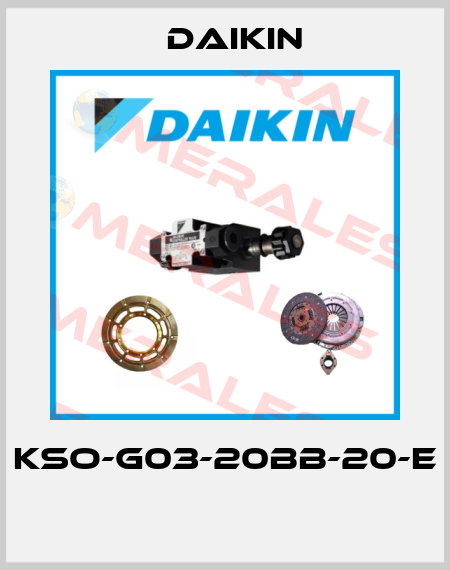 KSO-G03-20BB-20-E  Daikin
