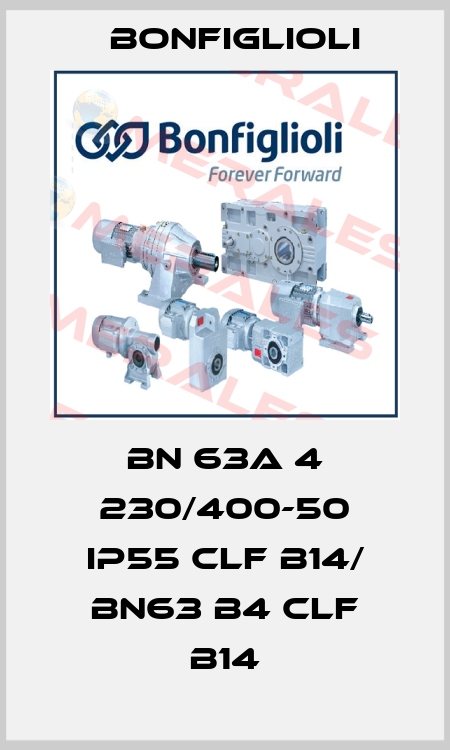 BN 63A 4 230/400-50 IP55 CLF B14/ BN63 B4 CLF B14 Bonfiglioli
