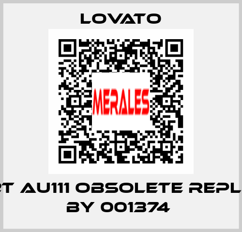 8LM2T AU111 obsolete replaced by 001374  Lovato