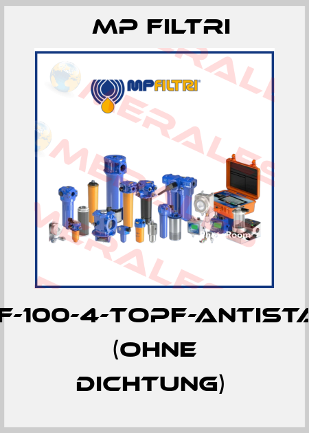 MPF-100-4-TOPF-ANTISTATIK (ohne Dichtung)  MP Filtri
