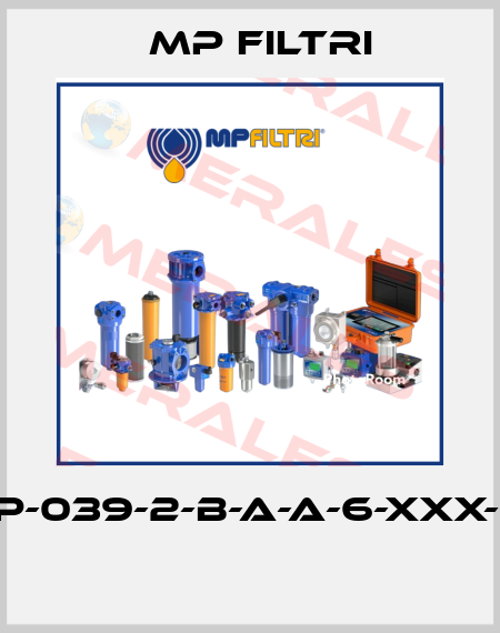 FMP-039-2-B-A-A-6-XXX-P01  MP Filtri