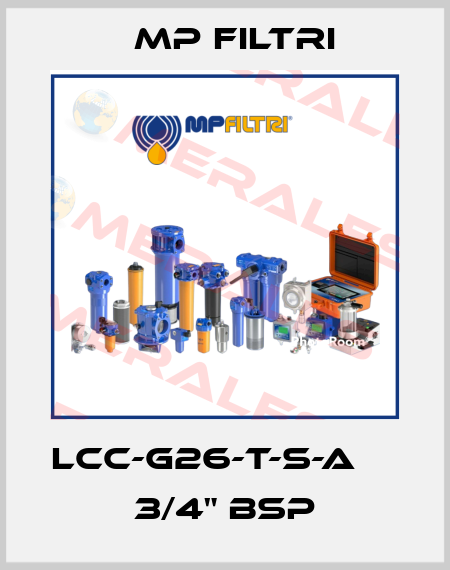 LCC-G26-T-S-A     3/4" BSP MP Filtri