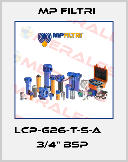 LCP-G26-T-S-A     3/4" BSP  MP Filtri