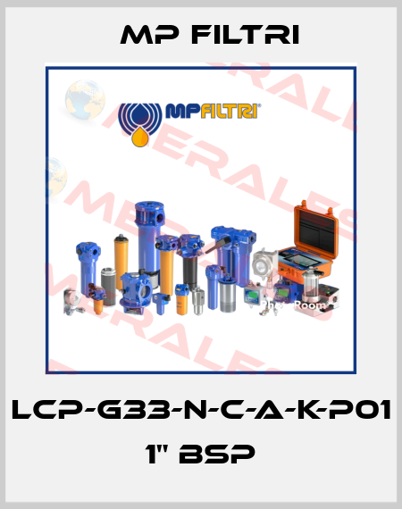 LCP-G33-N-C-A-K-P01   1" BSP MP Filtri