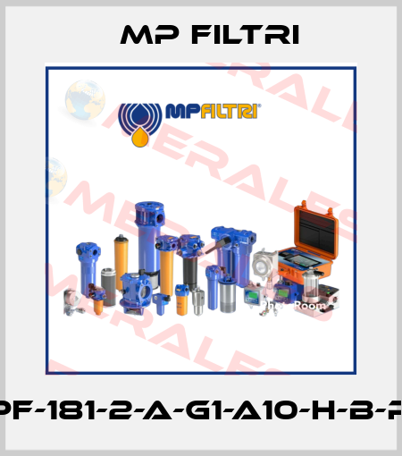 MPF-181-2-A-G1-A10-H-B-P01 MP Filtri