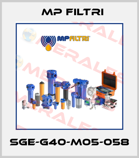 SGE-G40-M05-058 MP Filtri