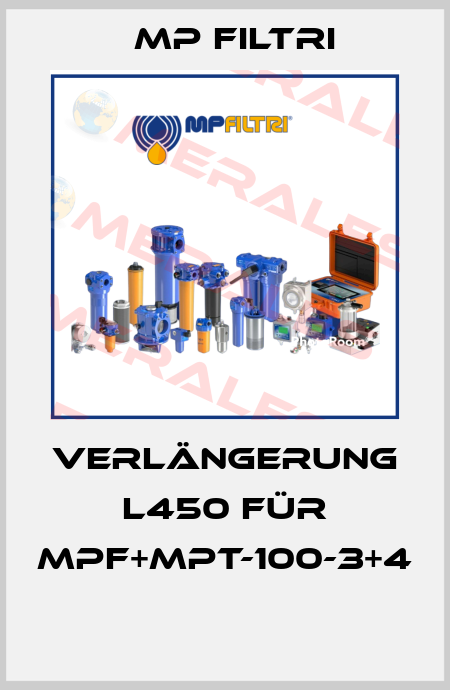 Verlängerung L450 für MPF+MPT-100-3+4  MP Filtri