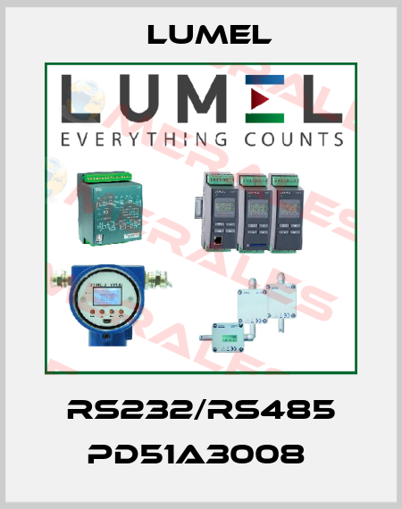 RS232/RS485 PD51A3008  LUMEL