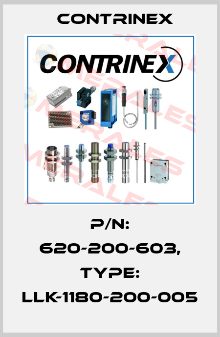 p/n: 620-200-603, Type: LLK-1180-200-005 Contrinex