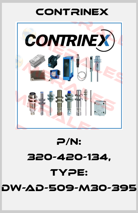 p/n: 320-420-134, Type: DW-AD-509-M30-395 Contrinex