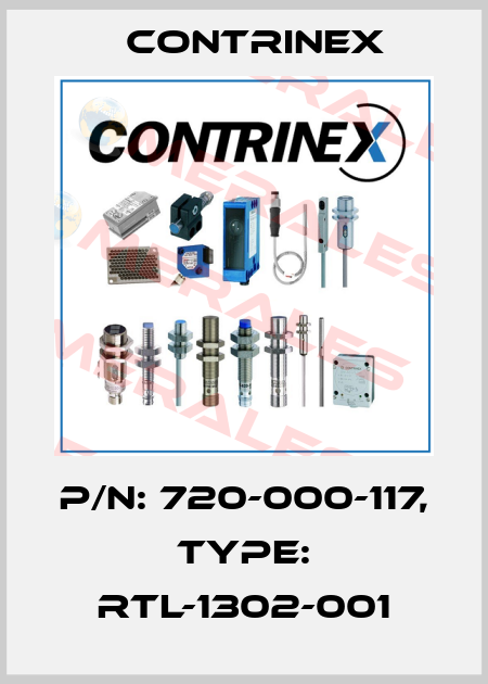 p/n: 720-000-117, Type: RTL-1302-001 Contrinex