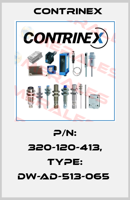 P/N: 320-120-413, Type: DW-AD-513-065  Contrinex