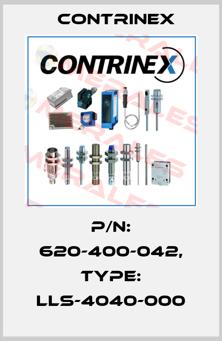 p/n: 620-400-042, Type: LLS-4040-000 Contrinex
