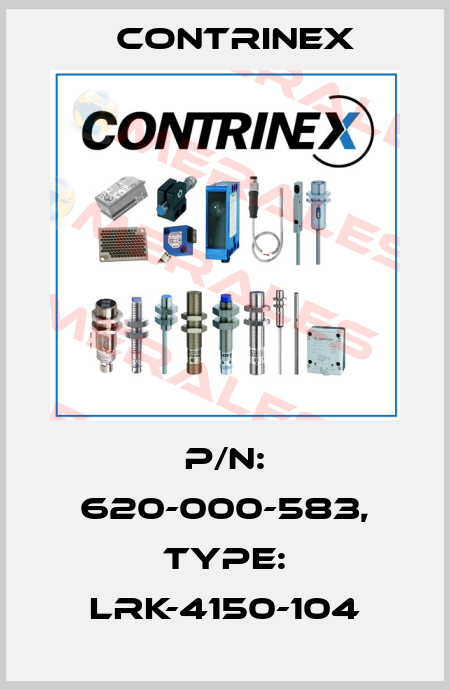 p/n: 620-000-583, Type: LRK-4150-104 Contrinex