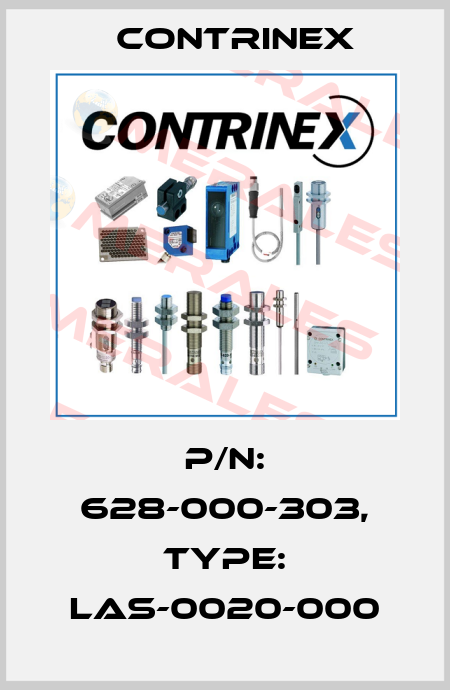 p/n: 628-000-303, Type: LAS-0020-000 Contrinex