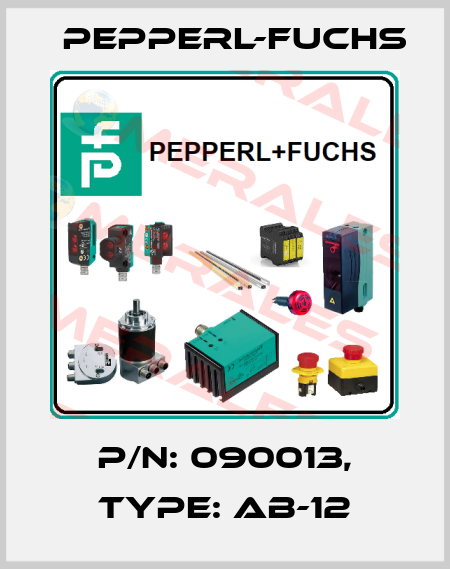 p/n: 090013, Type: AB-12 Pepperl-Fuchs