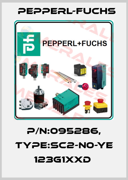 P/N:095286, Type:SC2-N0-YE             123G1xxD  Pepperl-Fuchs