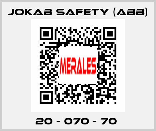 20 - 070 - 70  Jokab Safety (ABB)