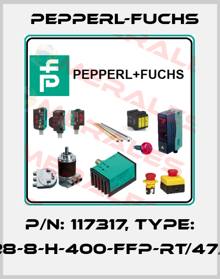 p/n: 117317, Type: RL28-8-H-400-FFP-RT/47/105 Pepperl-Fuchs