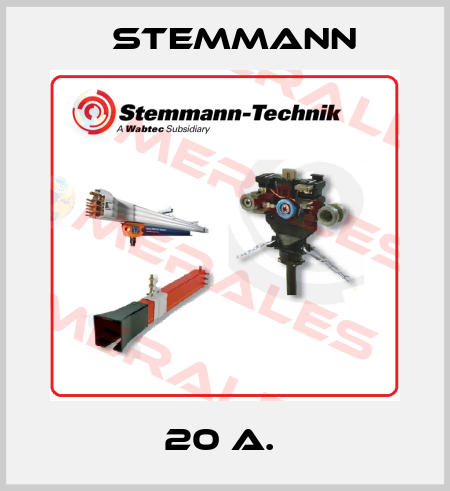 20 A.  Stemmann