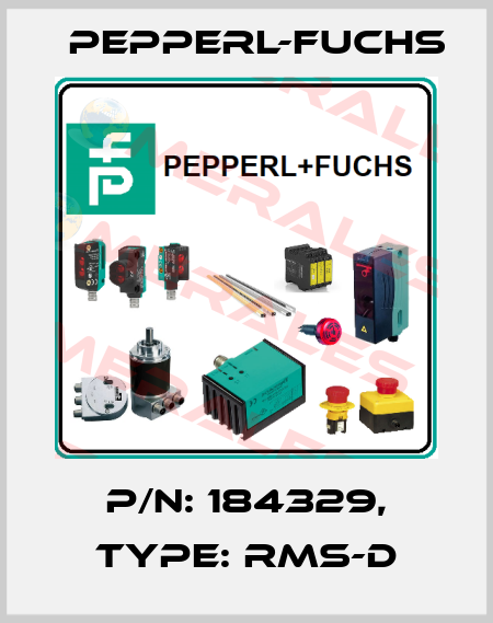 p/n: 184329, Type: RMS-D Pepperl-Fuchs