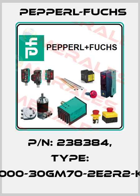 p/n: 238384, Type: UC2000-30GM70-2E2R2-K-V15 Pepperl-Fuchs
