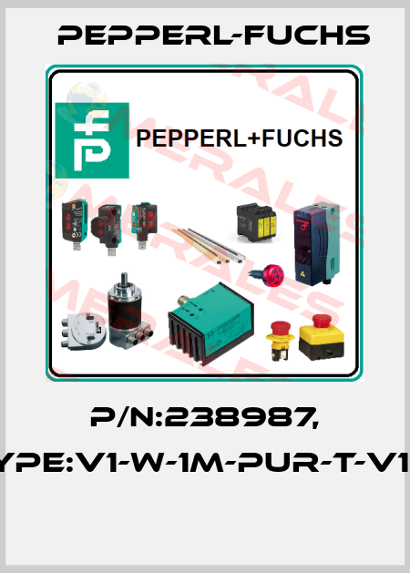 P/N:238987, Type:V1-W-1M-PUR-T-V1-G  Pepperl-Fuchs
