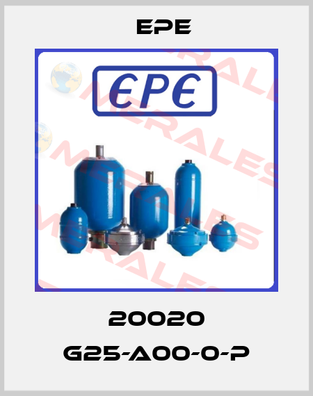 20020 G25-A00-0-P Epe