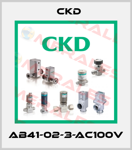 AB41-02-3-AC100V Ckd