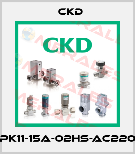APK11-15A-02HS-AC220V Ckd