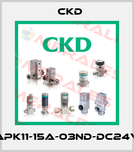 APK11-15A-03ND-DC24V Ckd