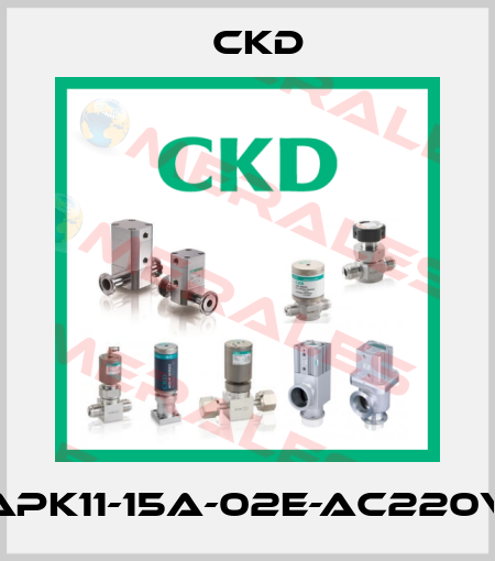 APK11-15A-02E-AC220V Ckd