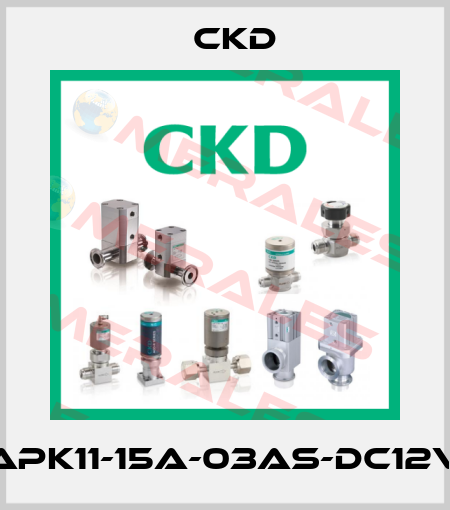 APK11-15A-03AS-DC12V Ckd