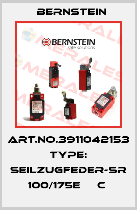 Art.No.3911042153 Type: SEILZUGFEDER-SR 100/175E     C  Bernstein