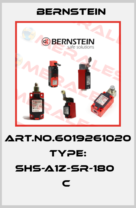 Art.No.6019261020 Type: SHS-A1Z-SR-180               C  Bernstein