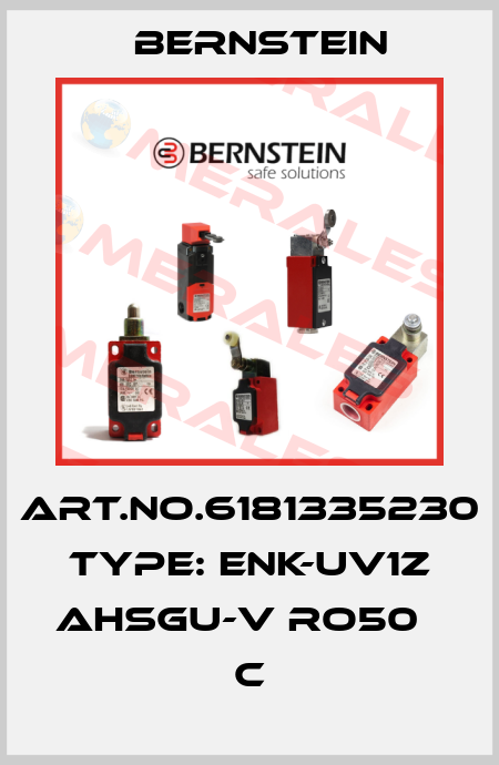 Art.No.6181335230 Type: ENK-UV1Z AHSGU-V RO50        C Bernstein