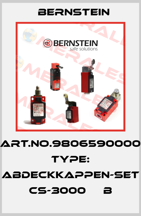 Art.No.9806590000 Type: ABDECKKAPPEN-SET CS-3000     B Bernstein