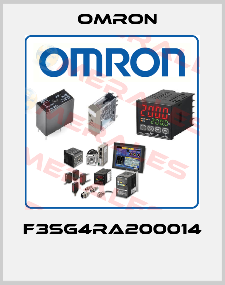F3SG4RA200014  Omron