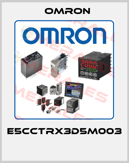 E5CCTRX3D5M003  Omron