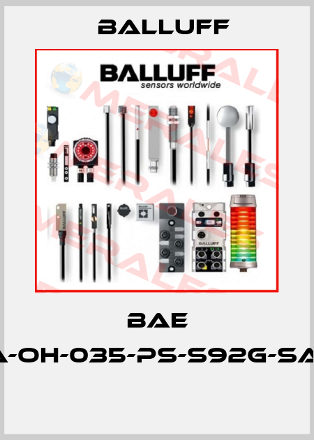 BAE SA-OH-035-PS-S92G-SA12  Balluff